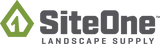 SiteOne Landscape Supply logo with green triangle and gray text