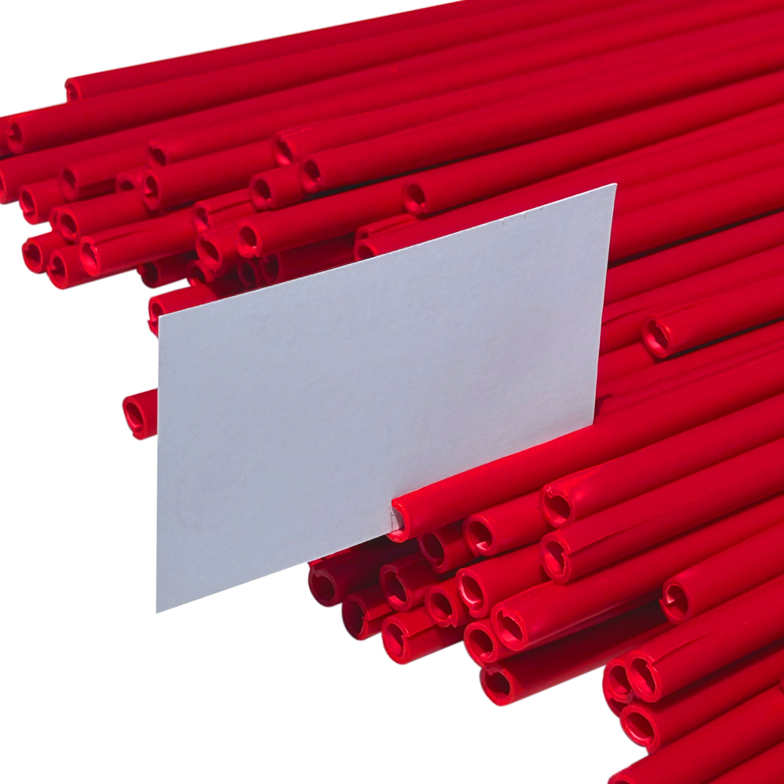 red stakes