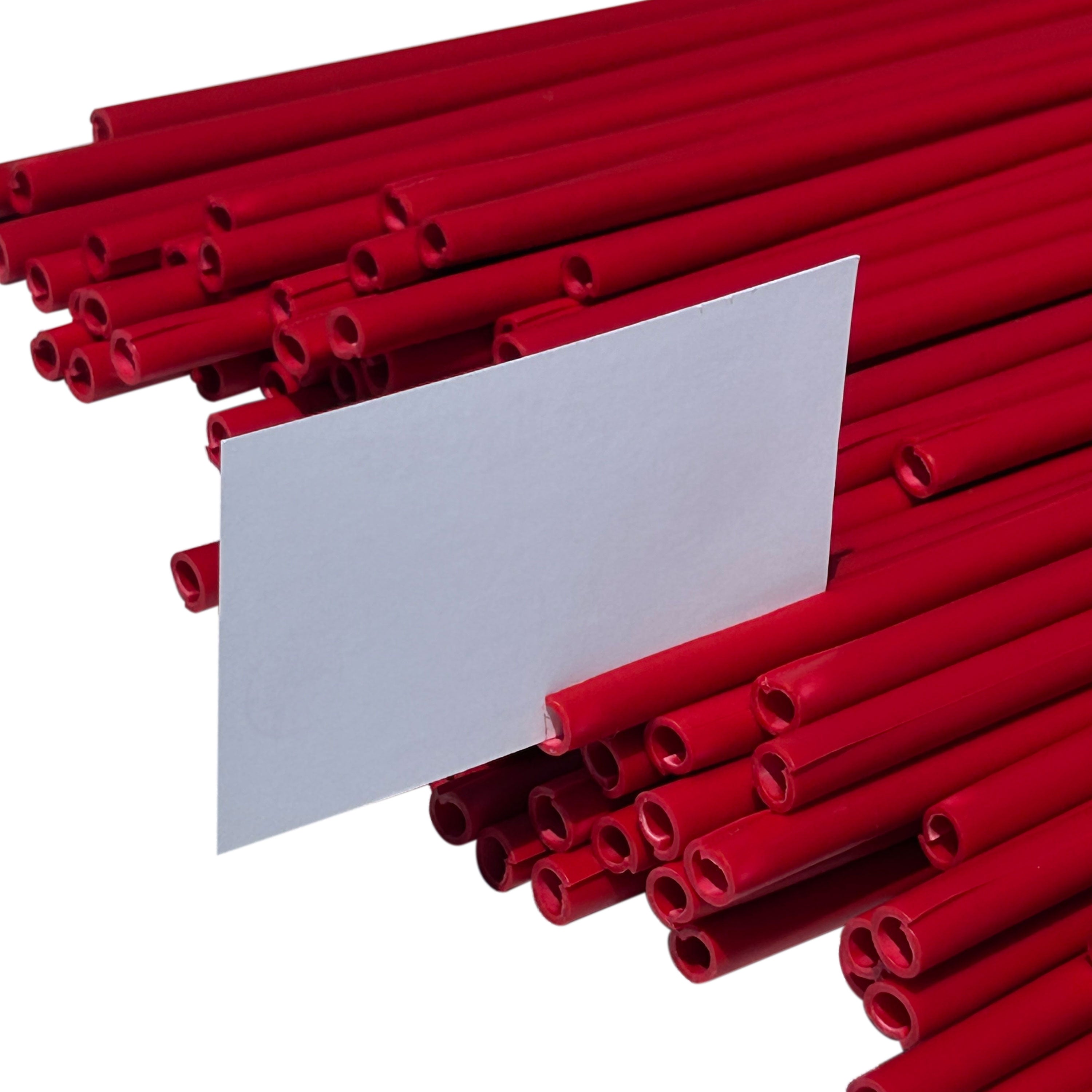 red stakes